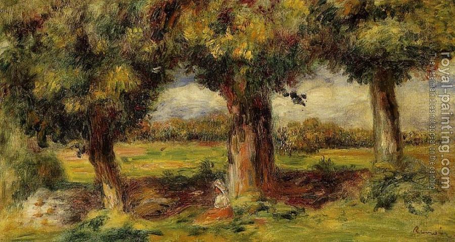 Pierre Auguste Renoir : Landscape near Pont-Aven